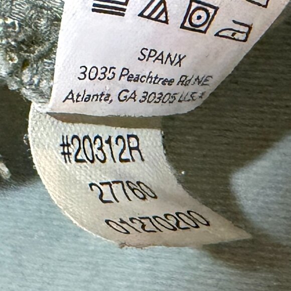 Spanx Stretch Twill Cropped Wide Leg Pant Green - Picture 11 of 14